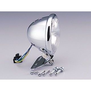ハリケーン 4.5ベーツタイプヘッドライトキット HURRICANE バイクの通販は 6,631円