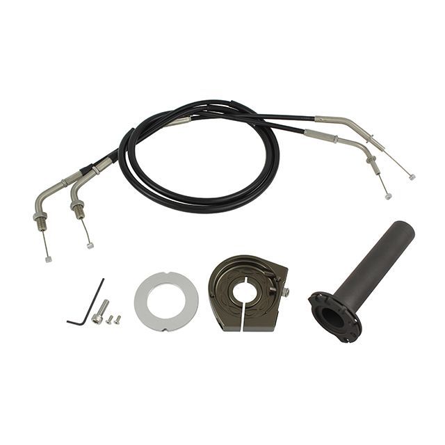 ポッシュフェイス スムーススリムラインハイスロットルキット（チタン） POSH Faith バイクの通販は 11,776円