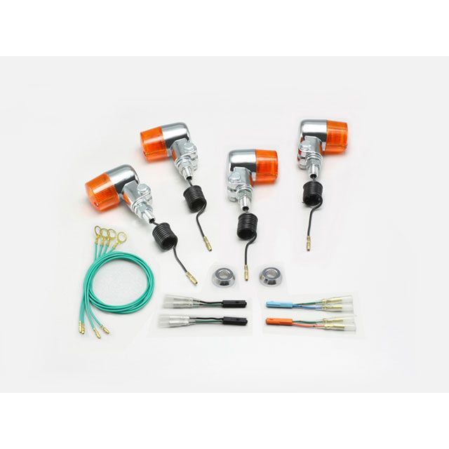 ハリケーン エストレヤ（FI） ミニウインカーキット カラー オレンジレンズ HURRICANE バイクの通販は