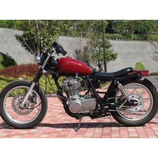 グッズ SR400/500 タンデムチョッパーシート タイプ ダイアモンド