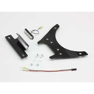 ハリケーン ハヤブサ1300 【高輝度LEDナンバー灯付】フェンダーレスキット（ブラック） HURRICANE バイクの通販は
