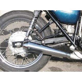 CB400SS 【GOODS】リバースコーンショーティマフラー 中古 グッズ CB400SS リバースコーンショーティスリップオンマフラー