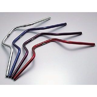 ハリケーン 汎用 7/8インチハンドルバー ヨーロピアンIV型 カラー シルバー HURRICANE バイクの通販は