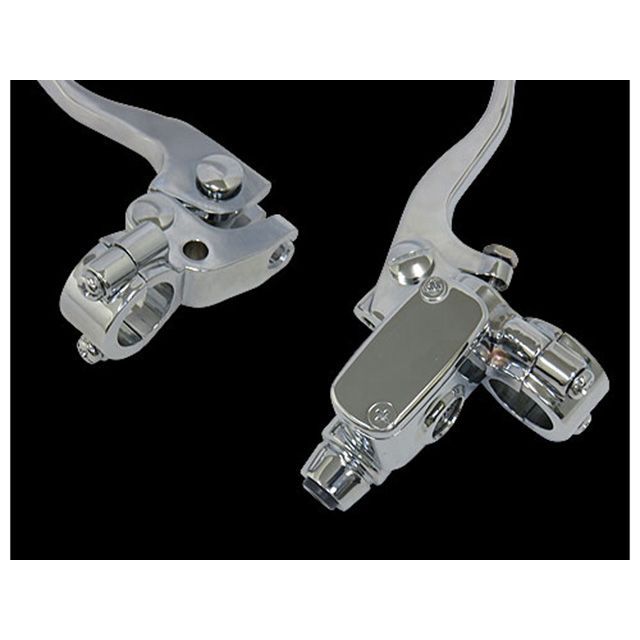 ネオファクトリー ハーレー オールドスクールハンドコントロールキット クローム 9/16inボア Neofactory