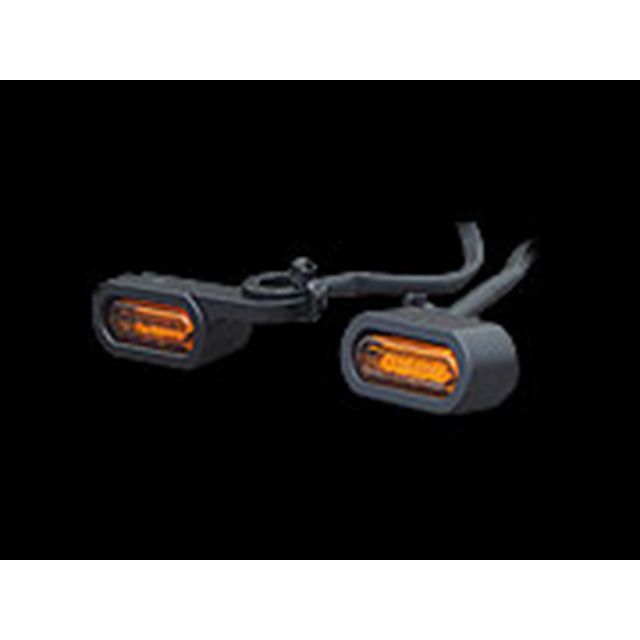 ネオファクトリー スポーツスターモデル ハンドルLEDウインカーオレンジ ブラック 14y-XL Neofactory バイクの通販は 9,711円