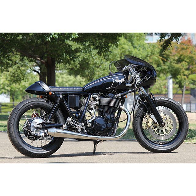 グッズ SR400/500 GOODS ESPECIALLY TAPERED CORN スリップオン