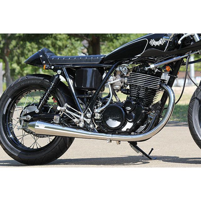 SR400 スリップオン マフラー goodsショッピングサイト/商品詳細 TAPERED CONE スリップオン