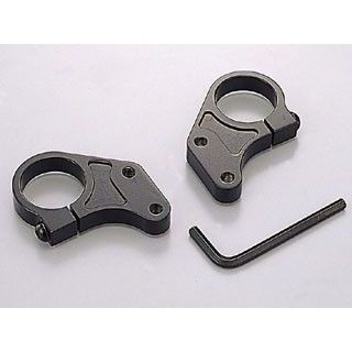 ハリケーン 汎用 アンダーブラケット（37φ） カラー ブラック