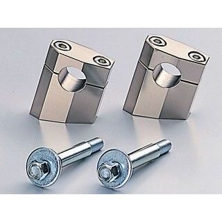 ハリケーン GSX1400 ヘキサゴン型セットバックホルダーH40 カラー チタン HURRICANE