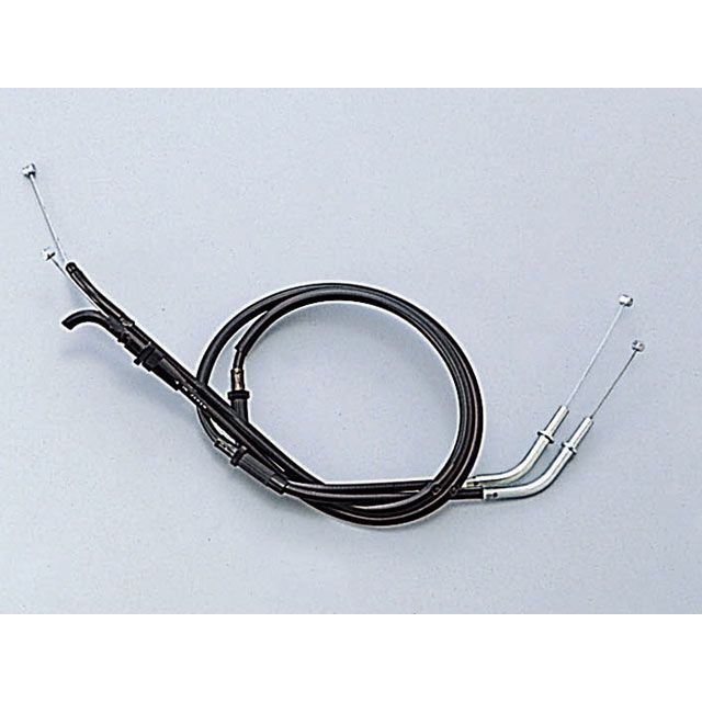 ハリケーン ZZR1100 ZZR1200 スロットルケーブル W（ブラック） HURRICANE