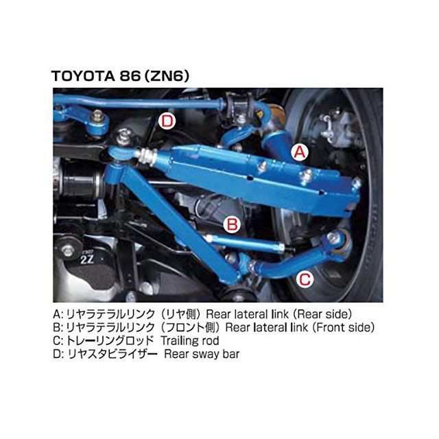 クスコ Rラテラルリンク ZN・ZC6 F側 cusco 車 自動車
