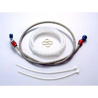 ハリケーン 汎用 アールズ アルミ製ブレーキホース Pタイプ 長さ 45cm HURRICANE バイク 7,783円
