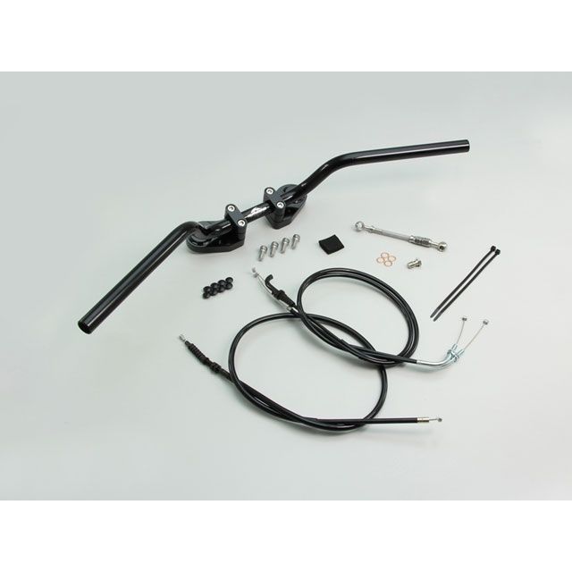 ハリケーン Ninja250 ABS ヨーロピアン1型 バーハンドルキット カラー ブラック HURRICANE