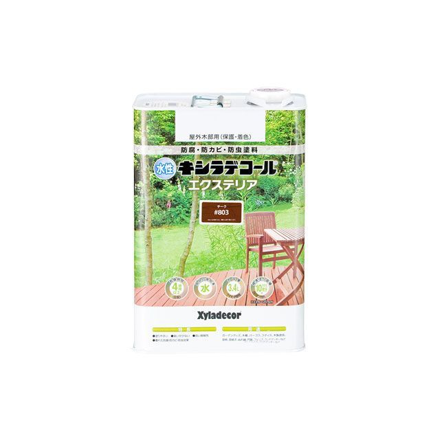 カンペハピオ 水溶性キシラデコール 抽出エキスS チーク 3.4L Kanpe Hapio