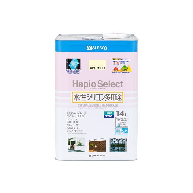 カンペハピオ ハピオセレクト ミルキーホワイト 14L Kanpe Hapio