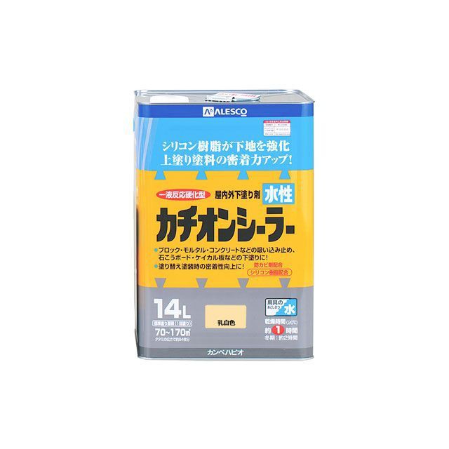 カンペハピオ 水性カチオンシーラー 乳白色 14L Kanpe Hapio 日用品の通販は