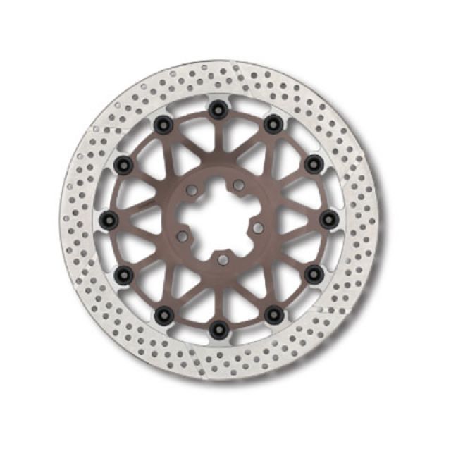 サンスター WTB27FR ワークスエキスパンド フロントディスクローター 右用（ブラック） SUNSTAR バイク