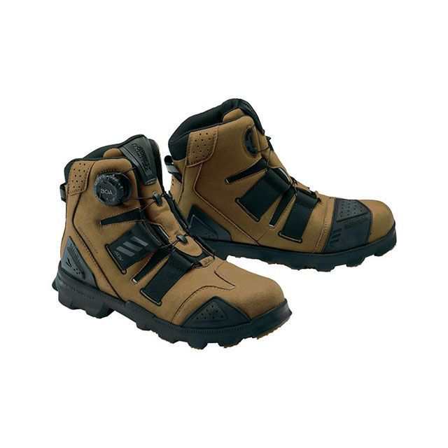 RSタイチ RSS010 DRYMASTER COMBAT SHOES（スウェードブラウン） サイズ 25.5cm RSTAICHI バイク