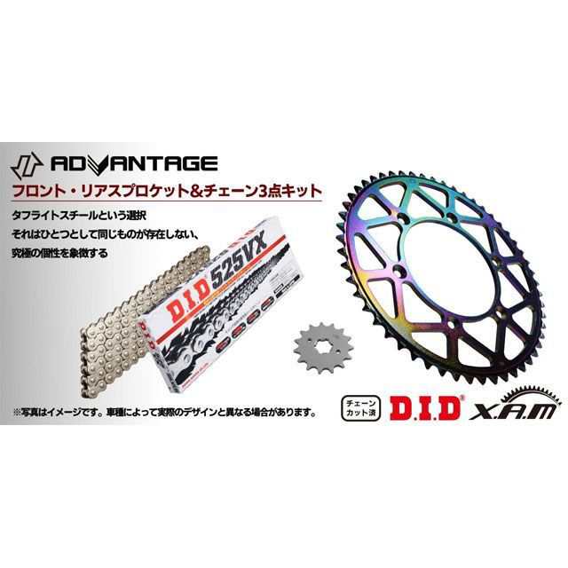 アドバンテージ ニンジャZX-9R ADVANTAGA XAM＆DID SILVER