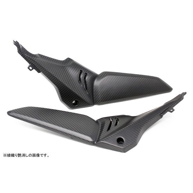SPEEDRA CB650R CBR650R タンクサイドカバー 左右セット ドライカーボン 仕様 綾織り艶あり SPEEDRA