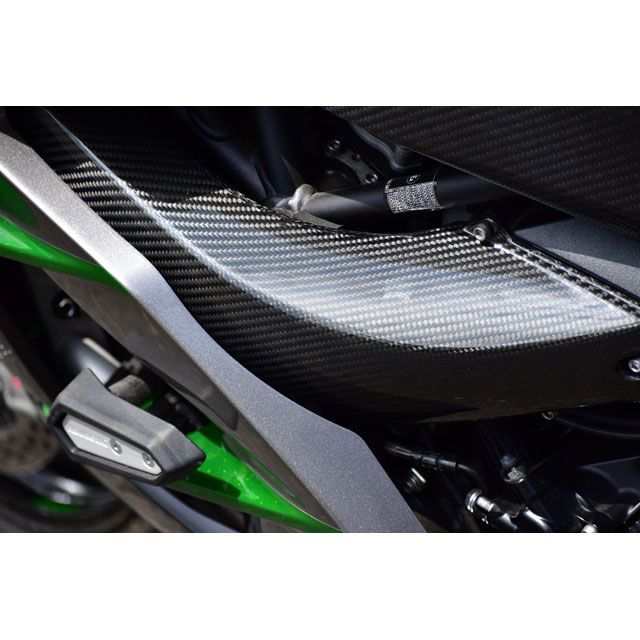 SPEEDRA NINJA H2SX/SE ラムエアダクトカバー ドライカーボン 仕様 綾織り艶あり SPEEDRA バイク