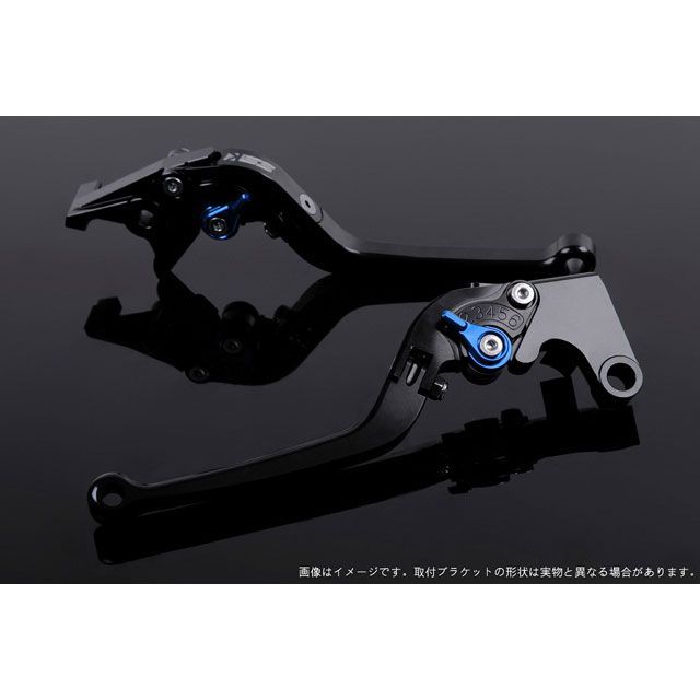 SPEEDRA ADV150 アジャストレバー スタンダード可倒式（レバー本体カラー：ブラック） アジャスターカラー ブルー SPEEDRA