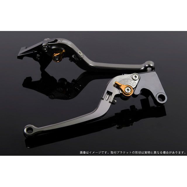 SPEEDRA ADV150 アジャストレバー スタンダード可倒式（レバー本体カラー：チタン） アジャスターカラー ゴールド SPEEDRA 10,854円
