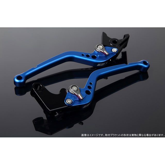 SPEEDRA ADV150 アジャストレバー スタンダードロング（レバー本体カラー：マットブルー） アジャスターカラー マットチタン SPEEDRA