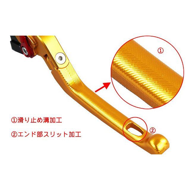 SPEEDRA ADV150 アジャストレバー 3D可倒式（レバー本体カラー：チタン） アジャスターカラー グリーン SPEEDRA_3