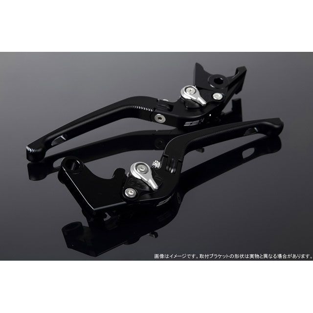 SPEEDRA ADV150 アジャストレバー 3D可倒式（レバー本体カラー：マットブラック） アジャスターカラー マットシルバー SPEEDRA