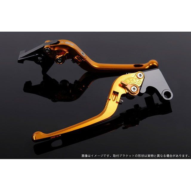 SPEEDRA アジャストレバー 3D可倒式（レバー本体カラー：ゴールド） アジャスターカラー ゴールド SPEEDRA