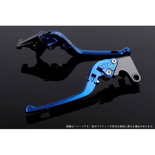 SPEEDRA XMAX アジャストレバー 3D可倒式（レバー本体カラー：ブルー） アジャスターカラー ブルー SPEEDRA
