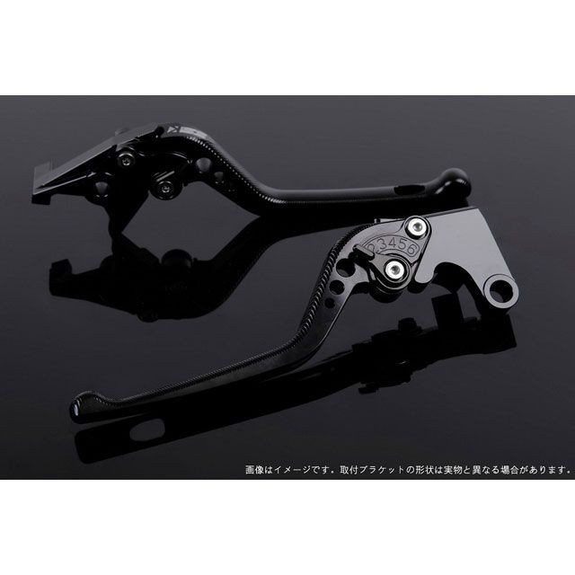 SPEEDRA XMAX アジャストレバー 3Dロング（レバー本体カラー：ブラック） アジャスターカラー ブラック SPEEDRA バイク