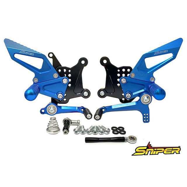 スナイパー NINJA ZX-25R SE NINJA ZX-25R SE ストリート用 バックステップ 青 クイックシフター装着車対応 SNIPE…