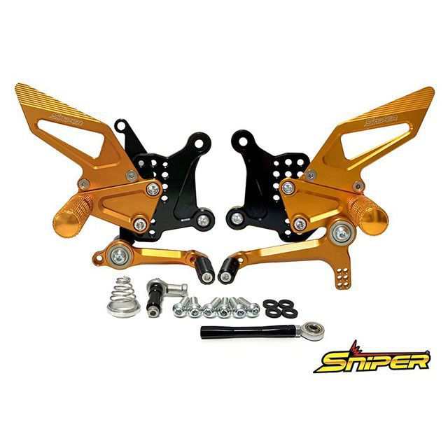 スナイパー NINJA ZX-25R SE NINJA ZX-25R SE ストリート用 バックステップ 金 クイックシフター装着車対応 SNIPE…