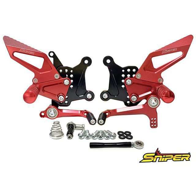 スナイパー NINJA ZX-25R SE NINJA ZX-25R SE ストリート用 バックステップ 赤 クイックシフター装着車対応 SNIPE…