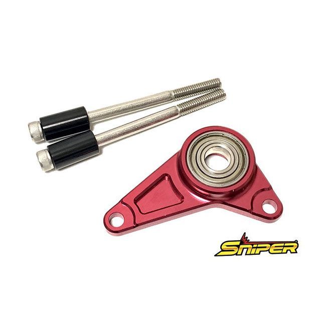 スナイパー GROM MSX125 モンキー125 GROM MSX125 モンキー125シフトシャフト サポートホルダー 赤 SNIPER バイクの通販は