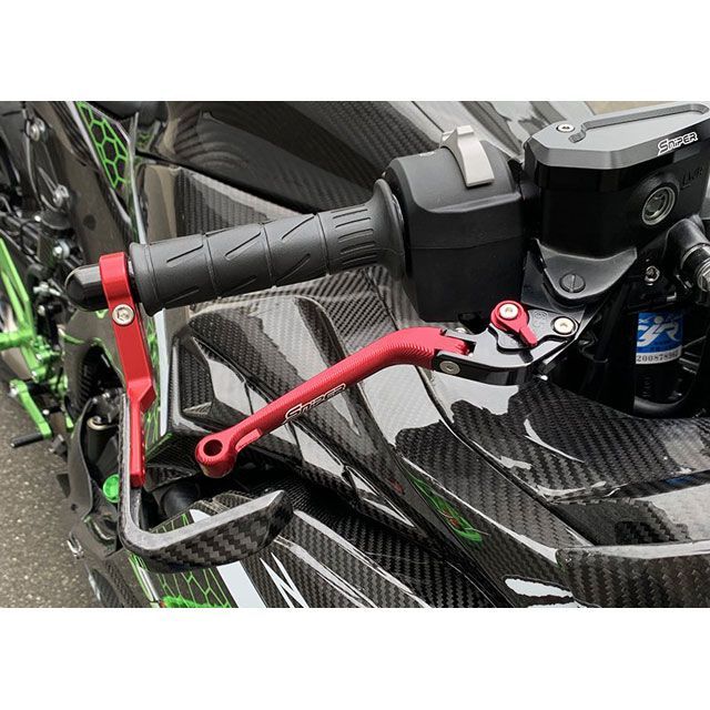 スナイパー NINJA ZX-25R ZX-4R 6段階アジャスター 可倒式 クラッチ