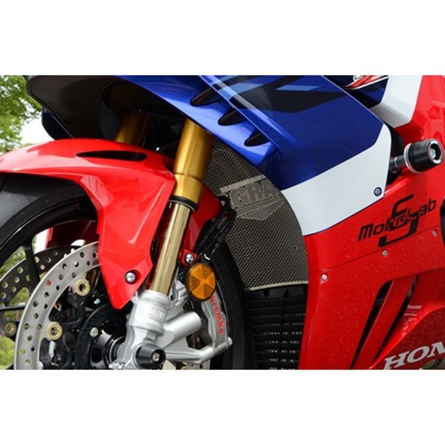 アグラス CBR1000RR-R ラジエターコアガード タイプ Bタイプ（AGRASロゴ無し） AGRAS バイク