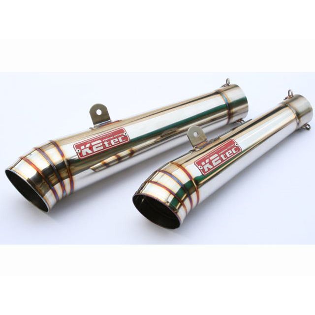 ケイツーテック 汎用 GPスタイル メガホンサイレンサー テーパー長 250mm 外径 φ80 差込径 φ50.8 K2-tec