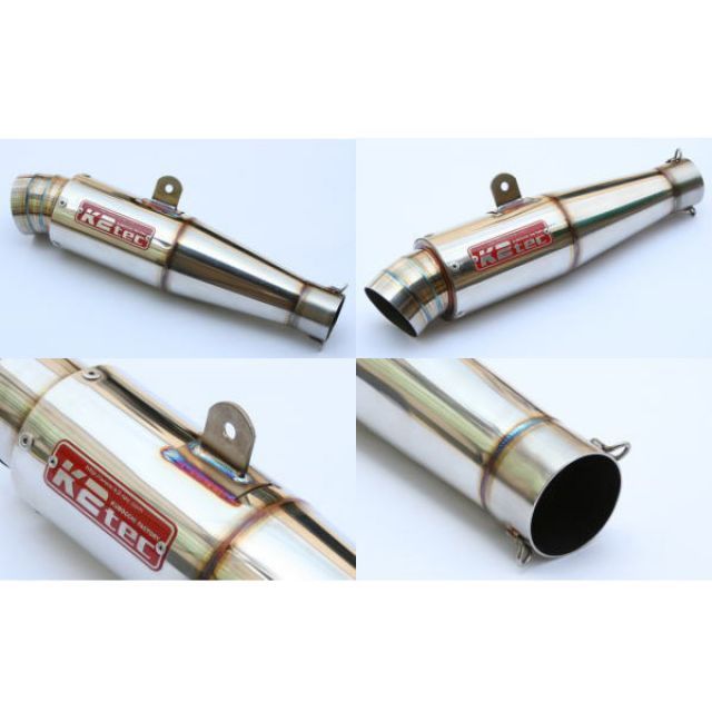 ケイツーテック 汎用 GPスタイル テーパーサイレンサー 3ピース テーパー長 200mm 差込径 φ50.8 K2-tec_1