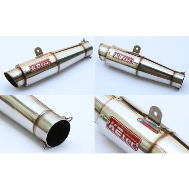 ケイツーテック 汎用 GPスタイル テーパーサイレンサー M1 テーパー長 200mm 差込径 φ60.5 K2-tec_1
