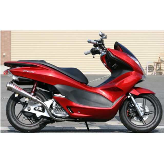 ケイツーテック PCX PCX150 GPスタイルエキゾースト GP-R 車種 PCX（〜2011年） 仕様 メガホン 出口形状 - K2-tec …