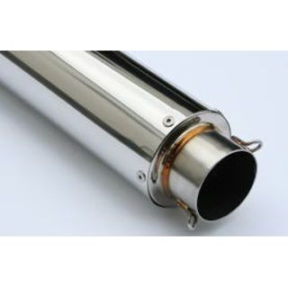 ケイツーテック 汎用 GPスタイル STDサイレンサー 3ピース 60.5/P50（ステンレス/SUS304） 仕様 外径φ100、筒長520mm …_2