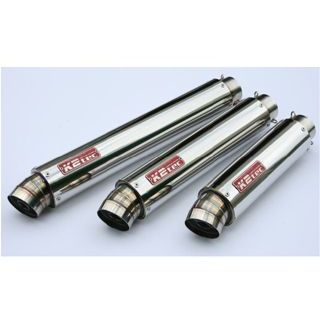 ケイツーテック 汎用 GPスタイル STDサイレンサー M1 60.5/P50（ステンレス/SUS304） 仕様 外径φ100、筒長520mm K2…