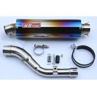ケイツーテック TT250R TT250R K-Dirt「ケイ・ダート」チタンスリップオンマフラー 仕様 S5タイプ 付属 小バッフル K2-tec…の通販は