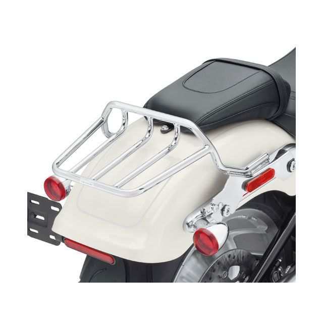 ハーレーダビッドソン ソフテイル HoldFast Two-Up Luggage Rack - Chrome HARLEY-DAVIDSON バイク