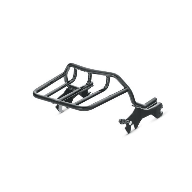 ハーレーダビッドソン ソフテイル HoldFast Two-Up Luggage Rack - Gloss Black HARLEY-DAVIDSON