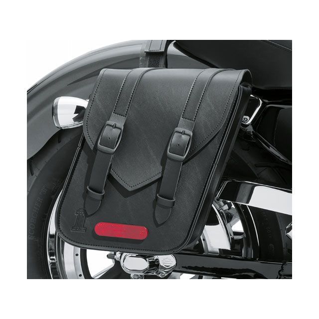 ハーレーダビッドソン ソフテイル Black Standard Line Compact Throw-Over Saddlebags HARLEY-…_1