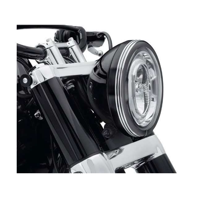 ハーレーダビッドソン ソフテイル 7 in. Defiance Headlamp Trim Ring HARLEY-DAVIDSON バイク